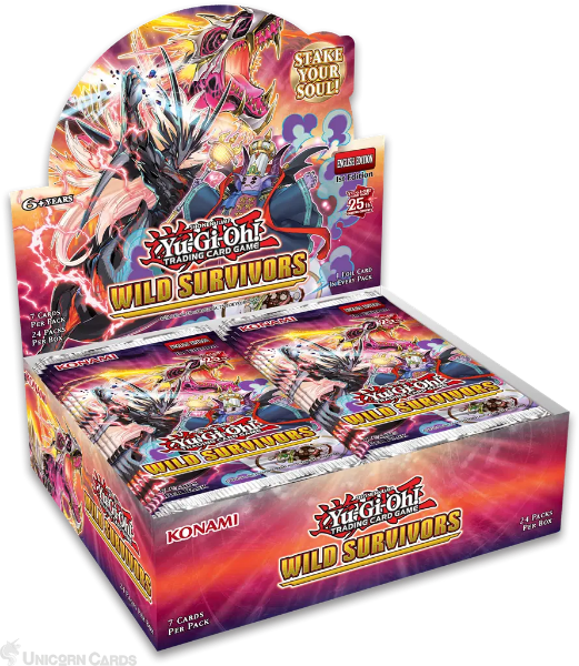 Yu-Gi-Oh! Wild Survivors Booster Box