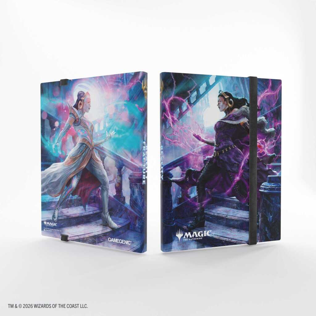 Gamegenic Magic the Gathering: Reality Fracture Casual Album 18-Pocket - Liliana, Devoted Healer/Liliana, Callous Necromancer