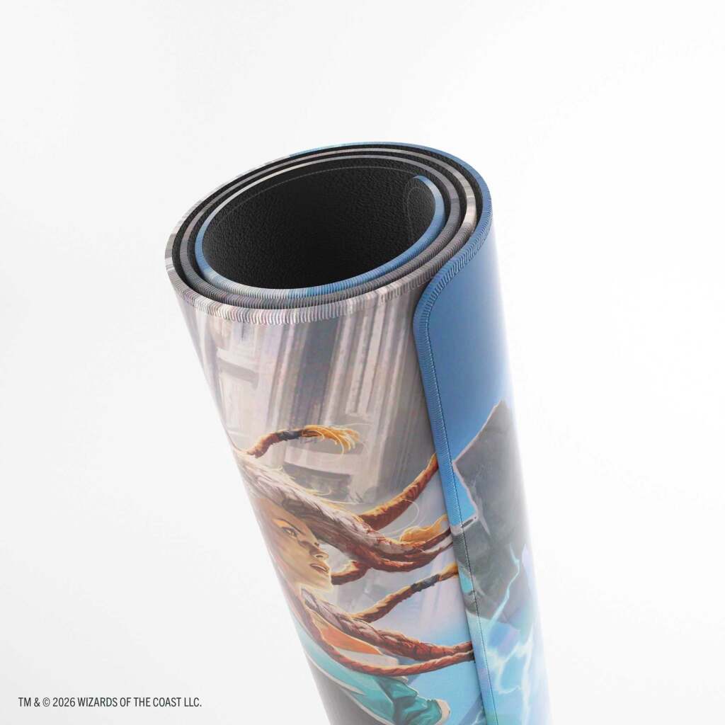 Gamegenic Magic the Gathering: Reality Fracture Shiny Playmat - Tam Beleren, Conflicted/Jace, Building Reality