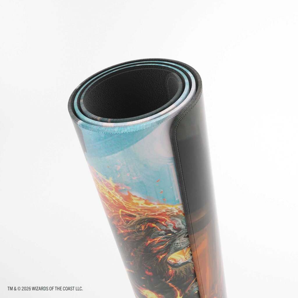 Gamegenic Magic the Gathering: Reality Fracture Shiny Playmat - Ajani, Path of Vengeance/Ajani, Counterattack Leader