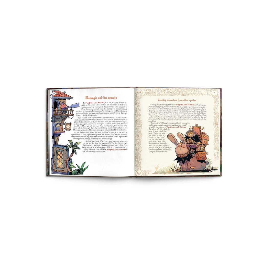 The Source of Meowgic: Dungeons & Kittens RPG