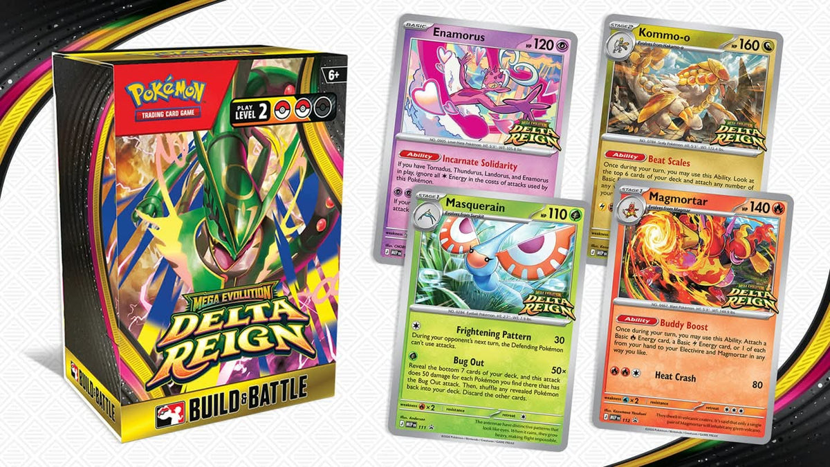Pokemon TCG Mega Evolution Delta Reign Pre Release Events!