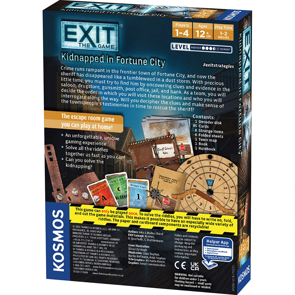 Exit Kidnapped in Fortune City