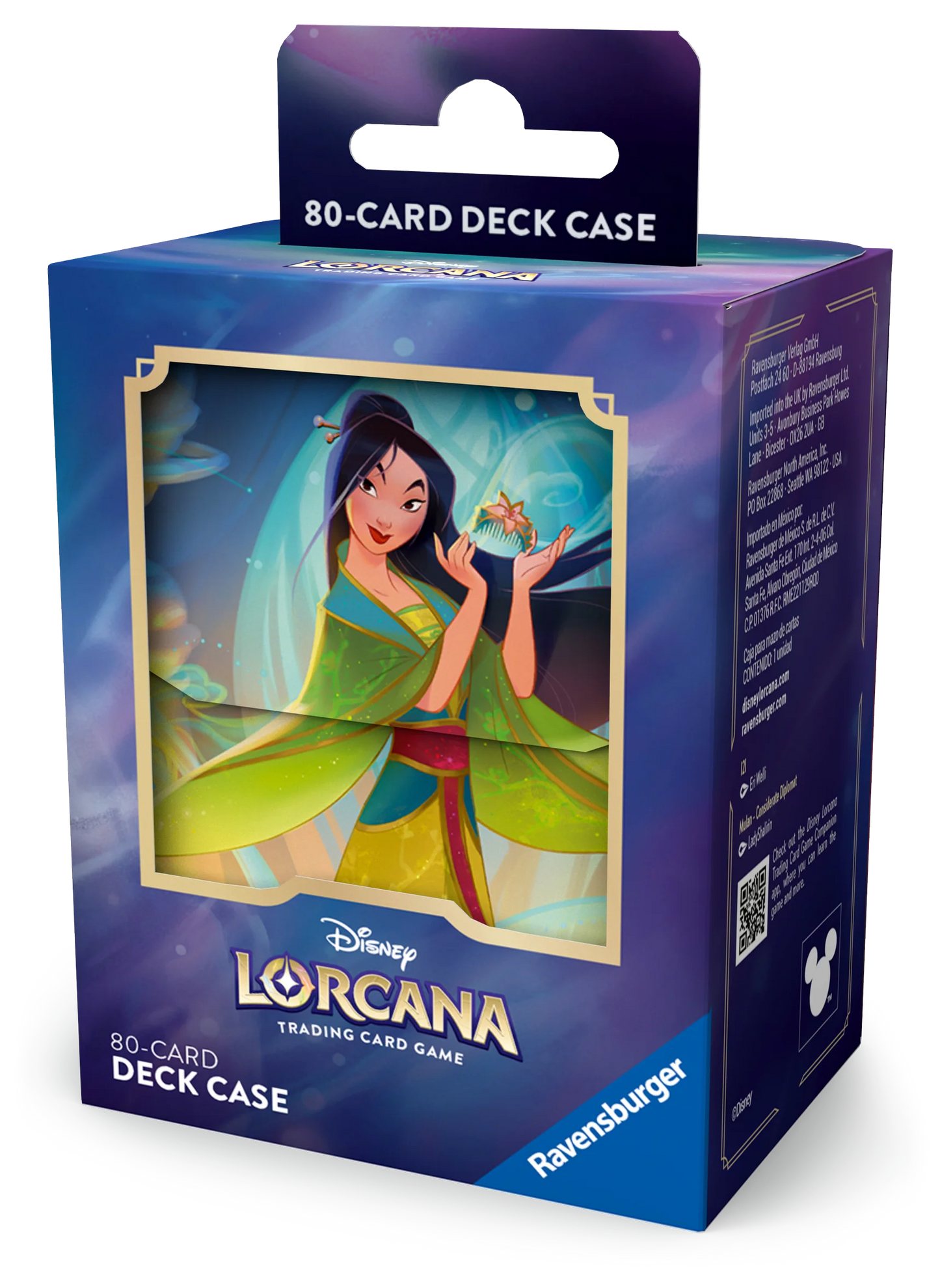 Lorcana Set 9 Fabled Deck Box - Mulan