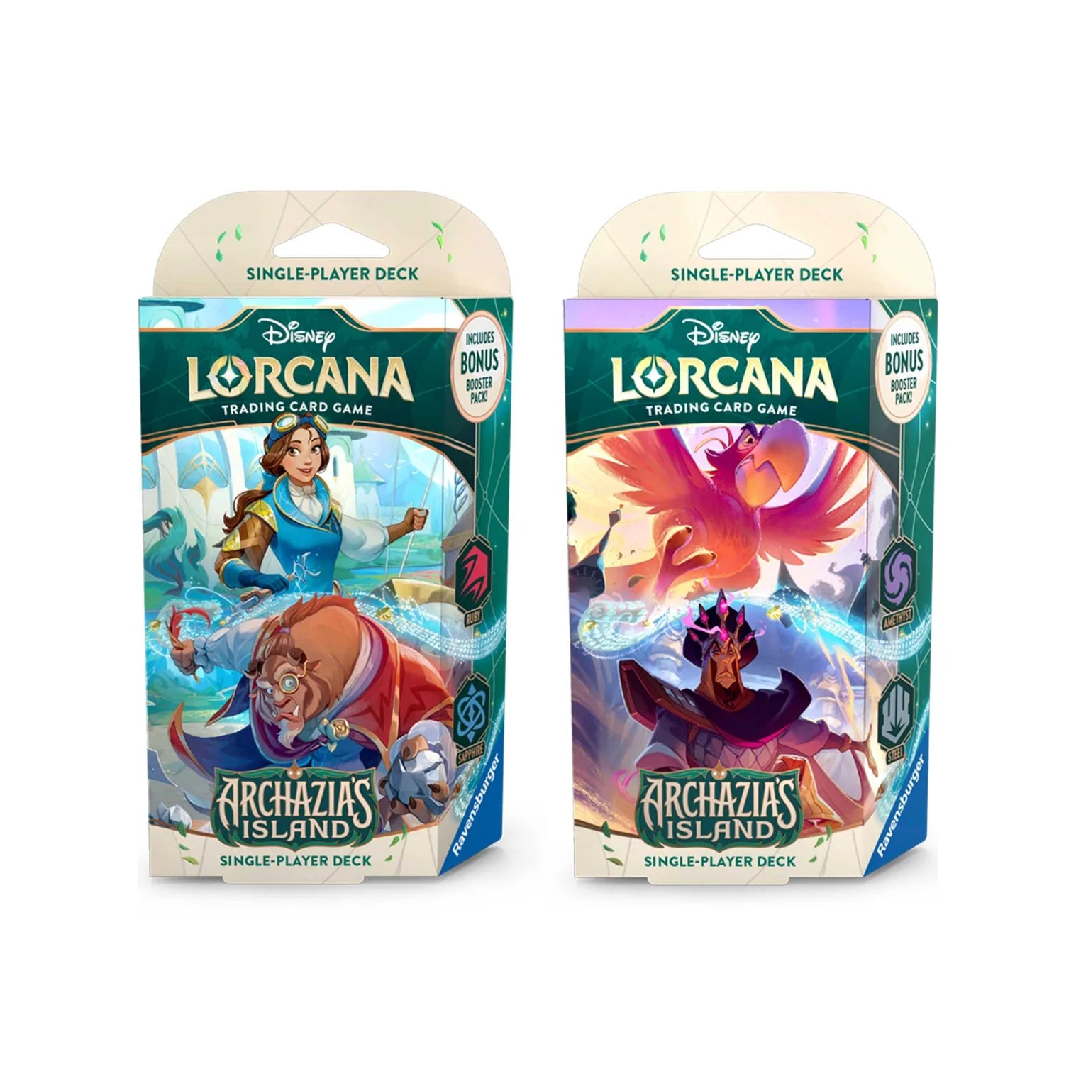 lorcana set 7 starter decks Set 7 Starter Decks Unboxing Disney Lorcana Archazia's Island