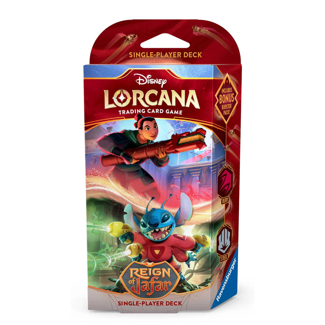 Lorcana Set 8 Starter Deck - Ruby/Steel