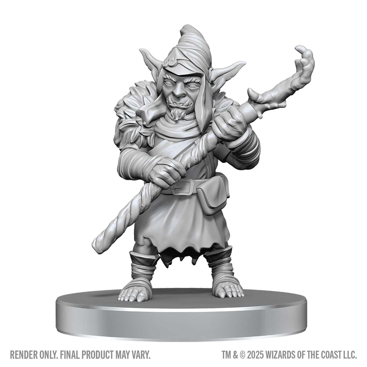 Nolzurs Marvelous Miniatures Bugbear Stalker & Goblin Hexer - Wave 28