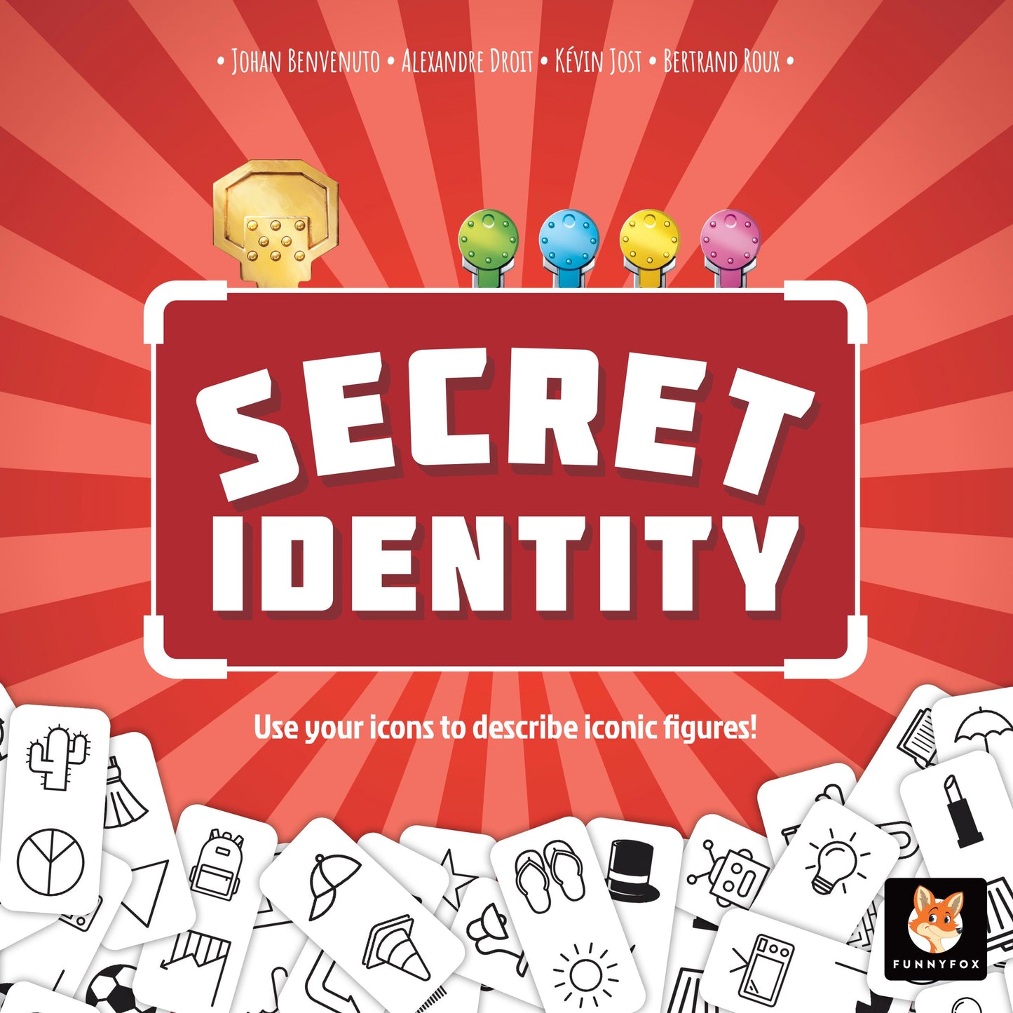 Secret Identity board game box