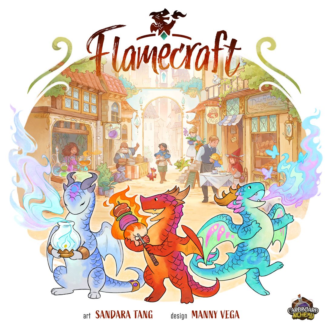 Flamecraft board game box