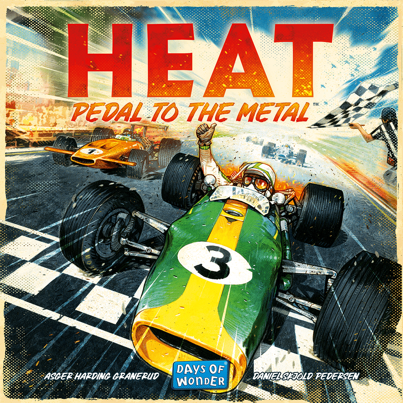 Heat: Pedal to the Metal board game box