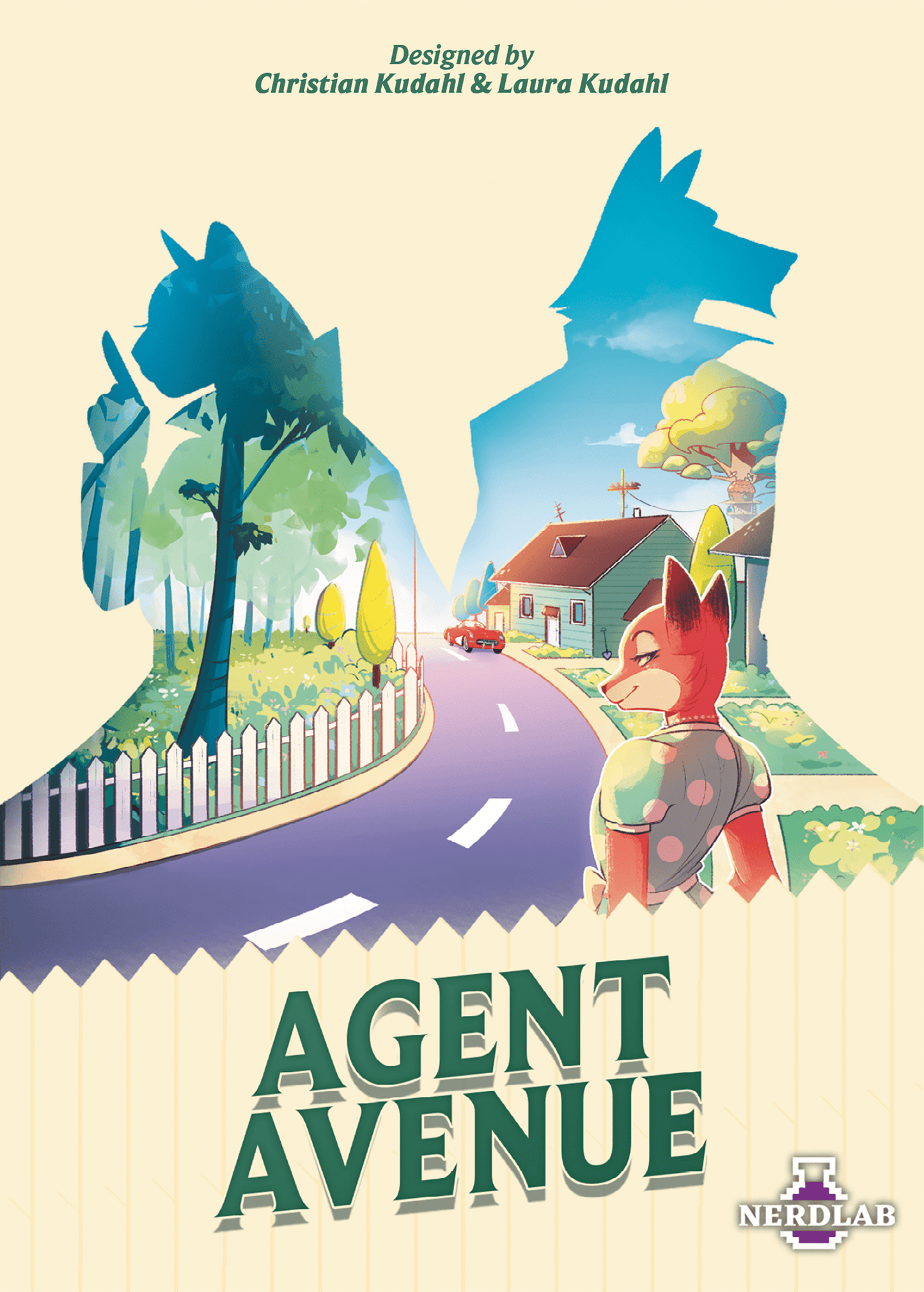 Agent Avenue board game box