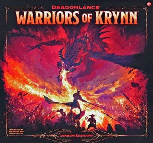 Dragonlance: Warriors of Krynn board game box
