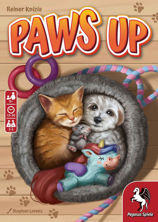 Paws Up board game box