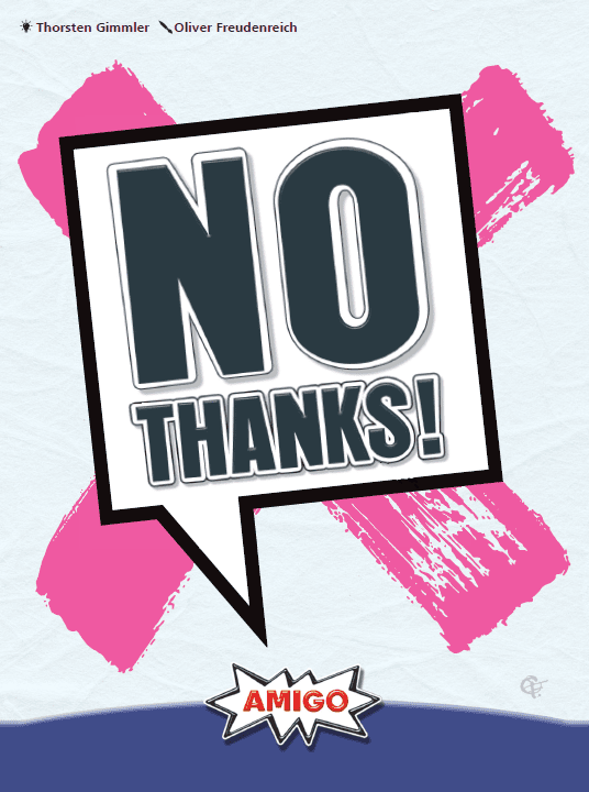 No Thanks! board game box