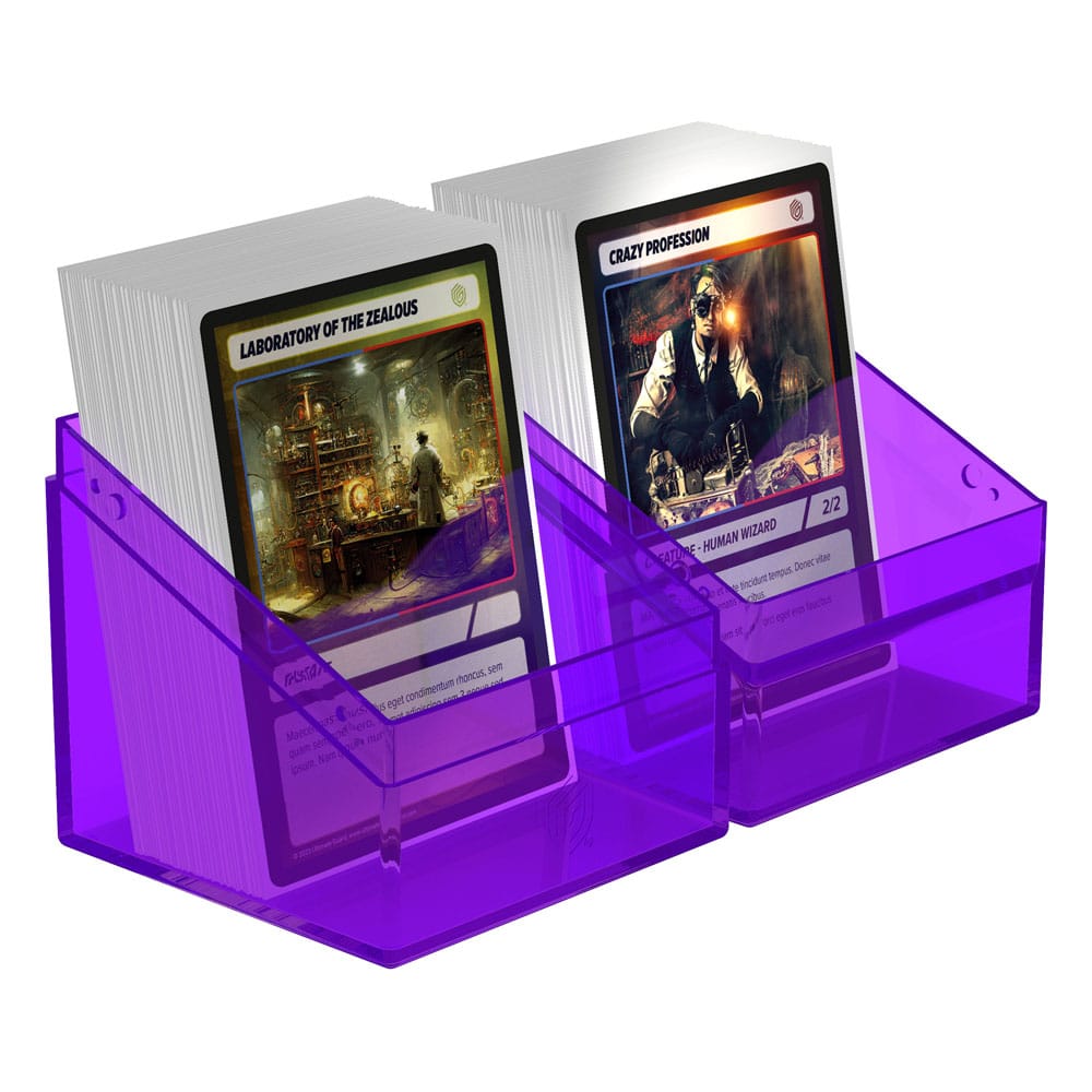 Ultimate Guard Boulder Deck Case 100+ Standard Size Clear - Amethyst