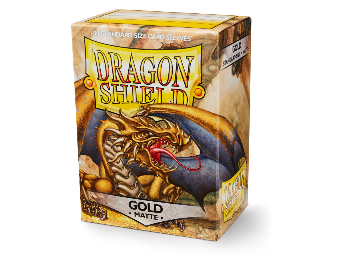Dragon Shield - Matte Sleeves - Gold