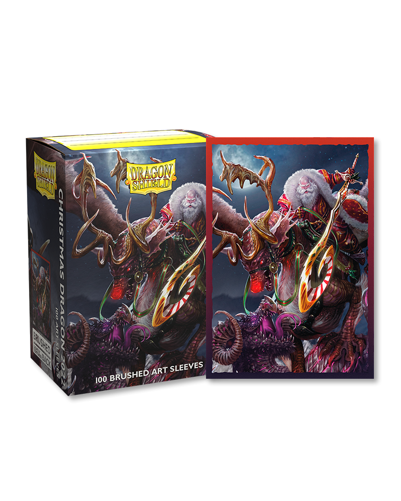 Dragon Shield - Brushed Art Sleeves - Christmas 2022