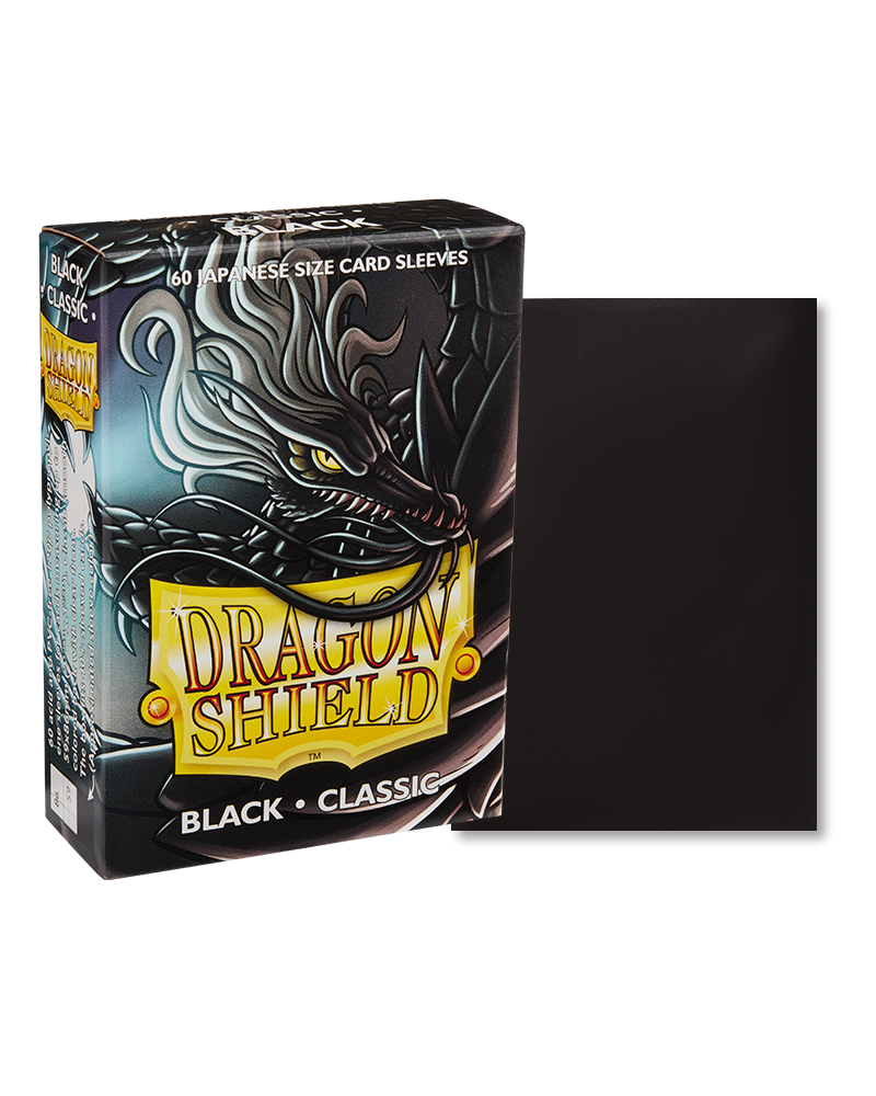 Dragon Shield - Classic Japanese Sleeves - Black