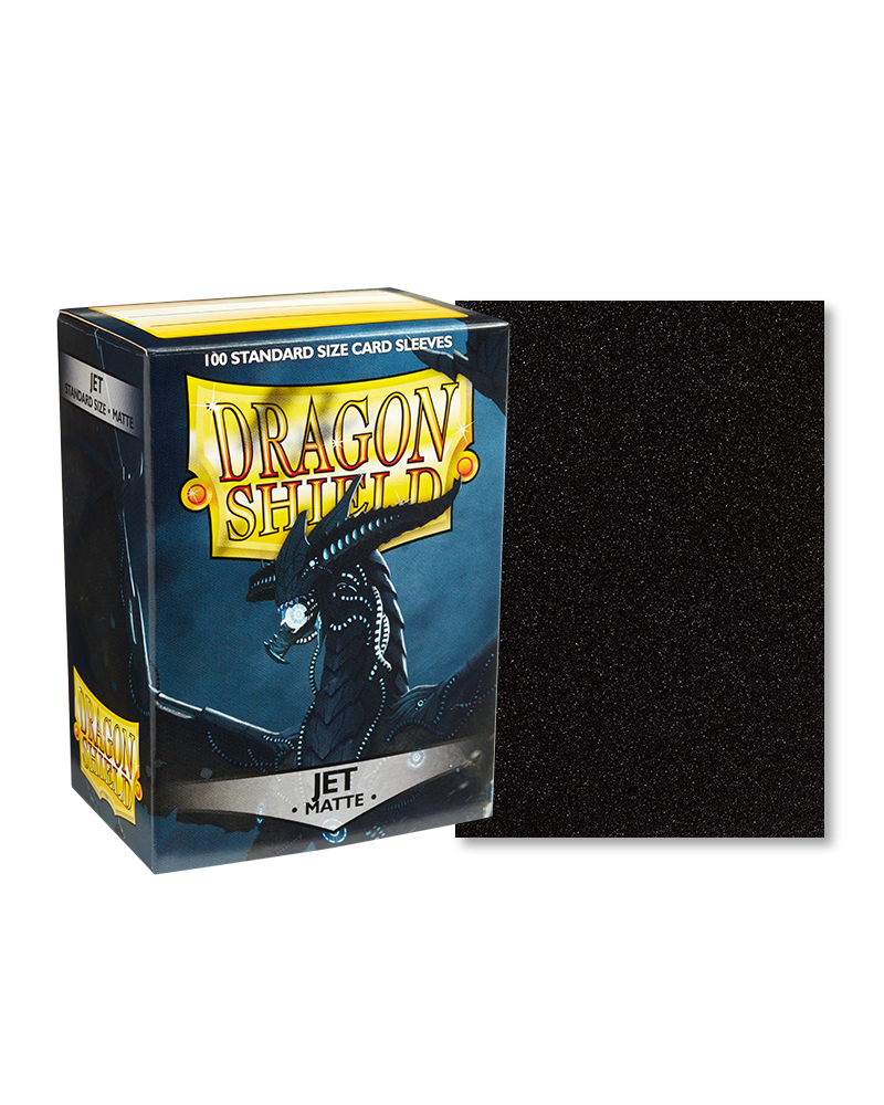 Dragon Shield - Matte Sleeves - Jet