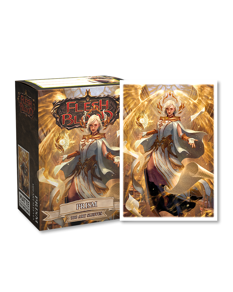Dragon Shield - Flesh and Blood Brushed Art Sleeves - Prism