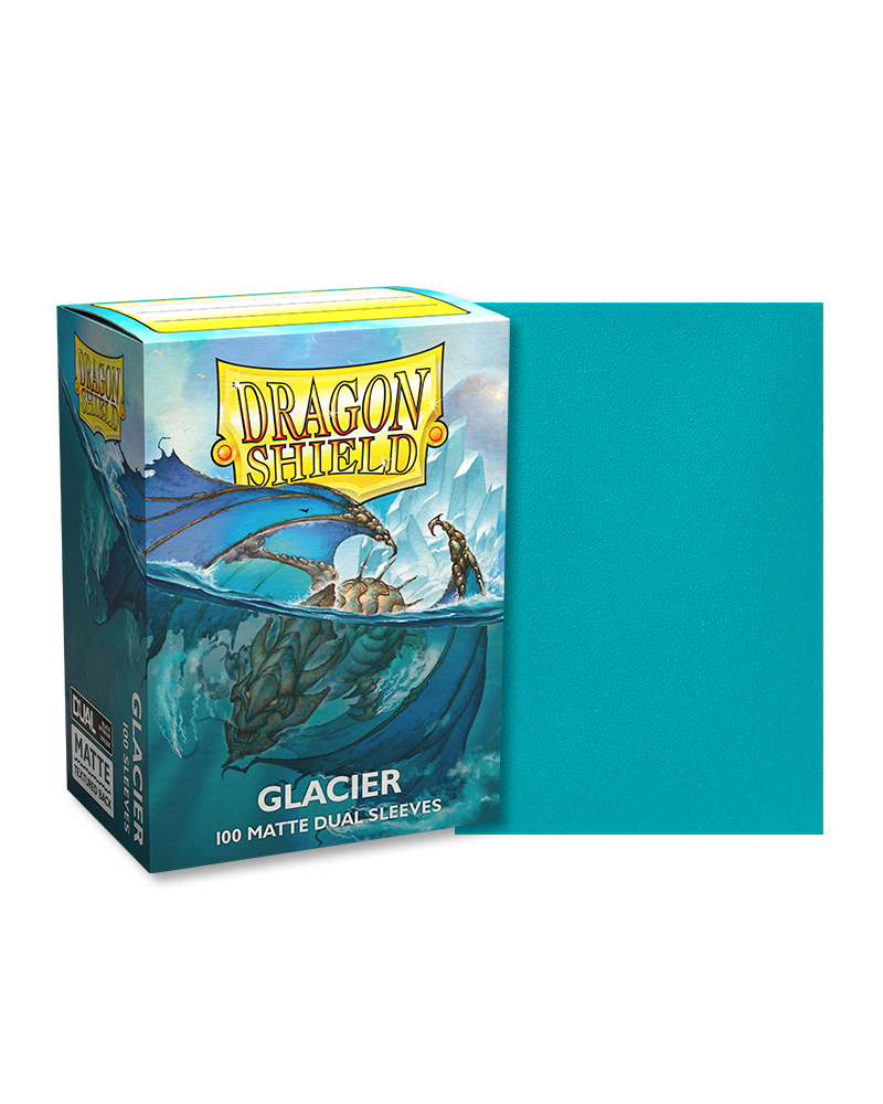 Dragon Shield – Dual Matte Sleeves – Glacier