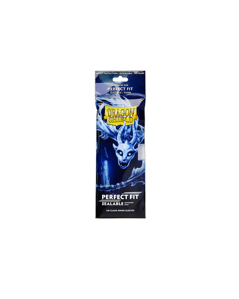 Dragon Shield - Clear Sealable Perfect Fit Inner Sleeves Japanese