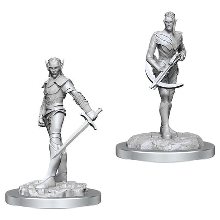 Nolzurs Marvelous Miniatures Drow Fighters