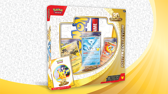 Pokemon 30th Anniversary Celebration Poster Collection Pre Order