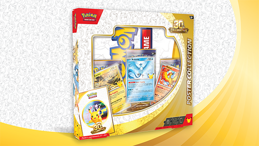 Pokemon 30th Anniversary Celebration Poster Collection Pre Order