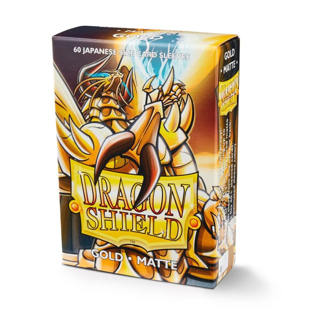 Dragon Shield Japanese Matte - Gold 60ct