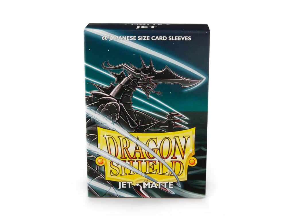 Dragon Shield - Matte Japanese Sleeves - Jet