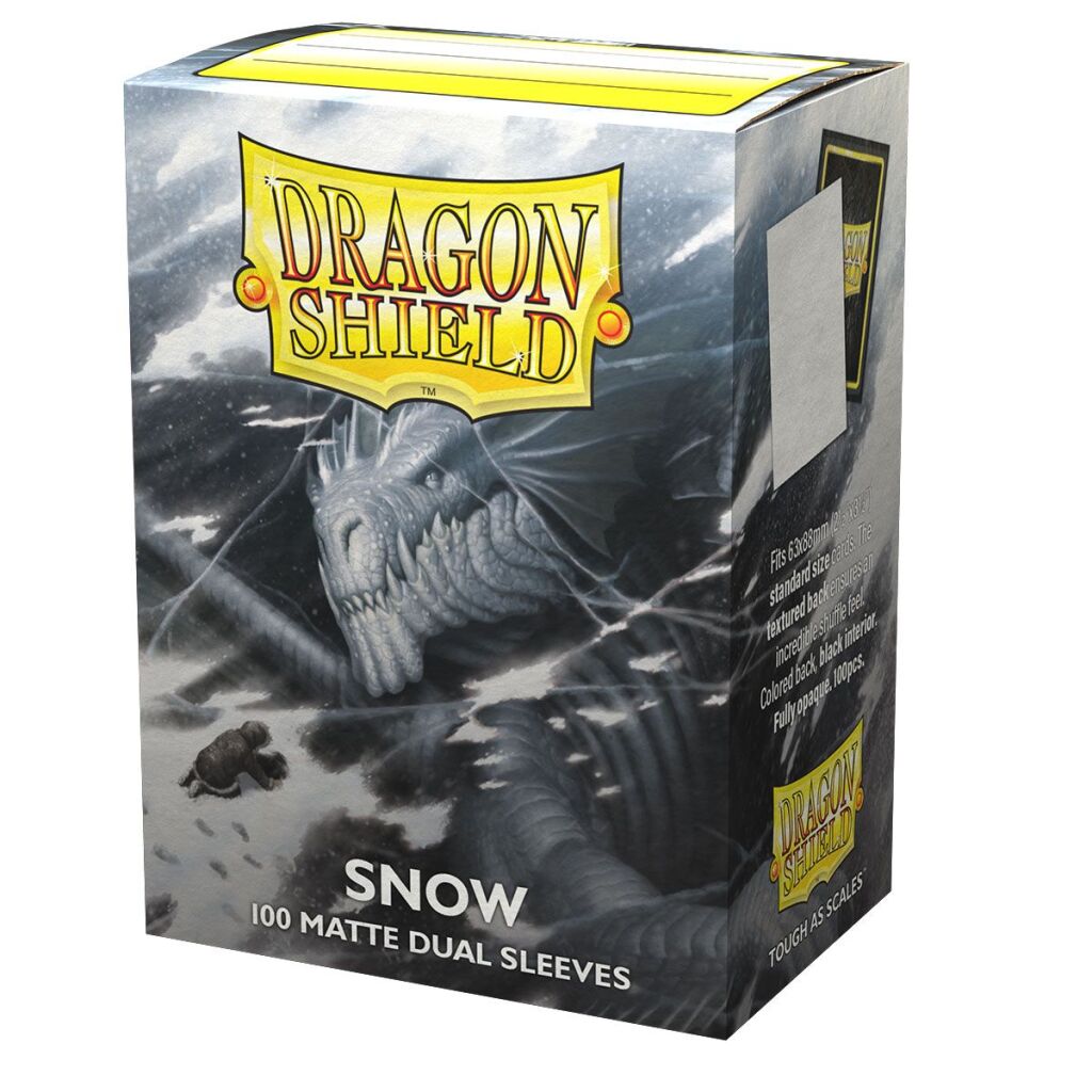 Dragon Shield - Dual Matte Sleeves - Snow