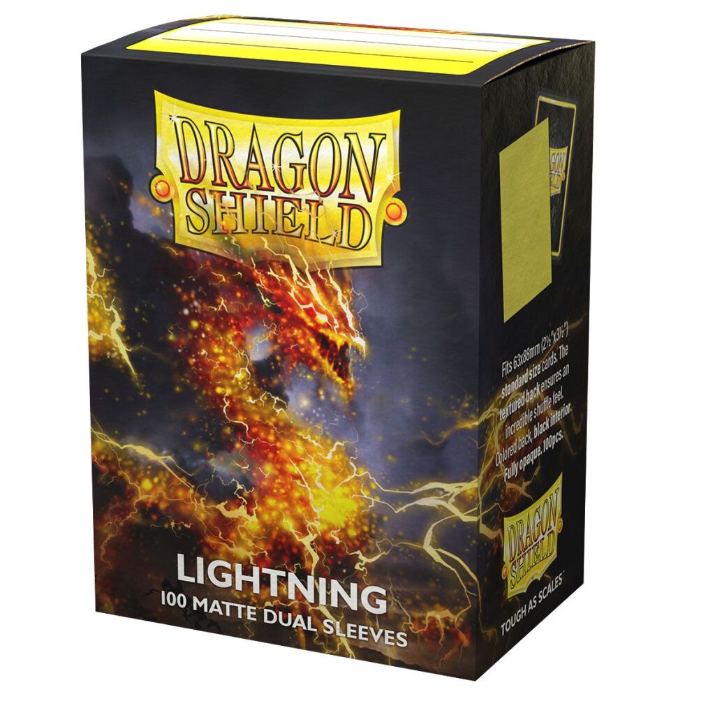 Dragon Shield - Dual Matte Sleeves - Lightning