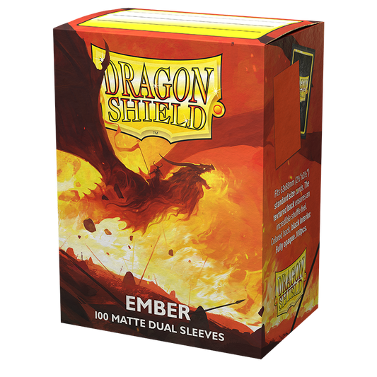 Dragon Shield Dual Matte - Ember