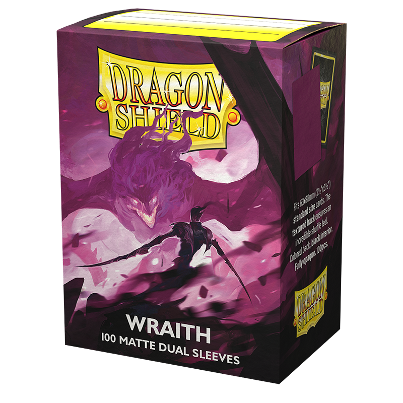Dragon Shield - Dual Matte Sleeves – Wraith