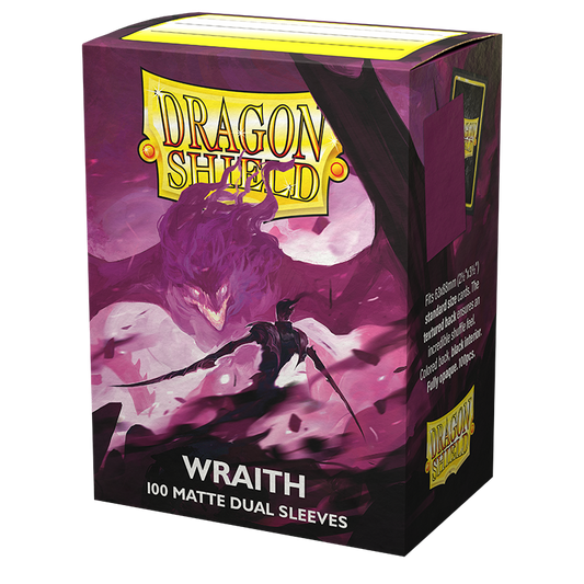 Dragon Shield - Dual Matte Sleeves – Wraith