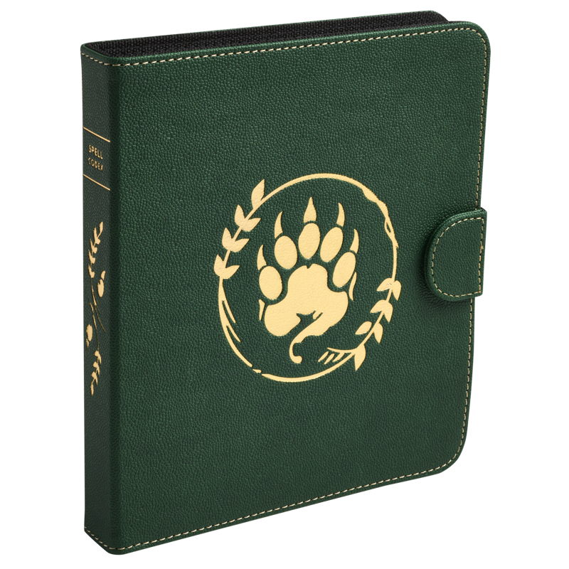 Dragon Shield Spell Codex - Forest Green