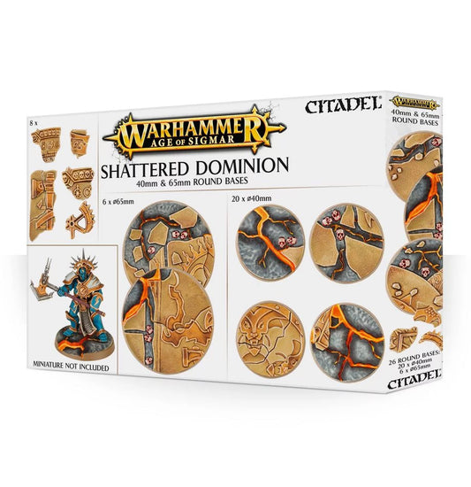Age of Sigmar Shattered Dominion: 65 & 40mm Round