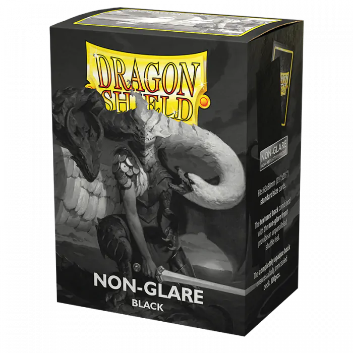 Dragon Shield - Matte Sleeves - Non-Glare Black