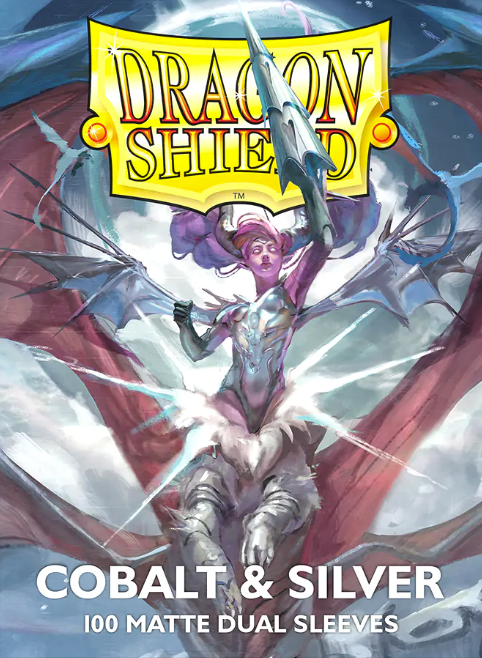 Dragon Shield Dual Matte - Blue Silver