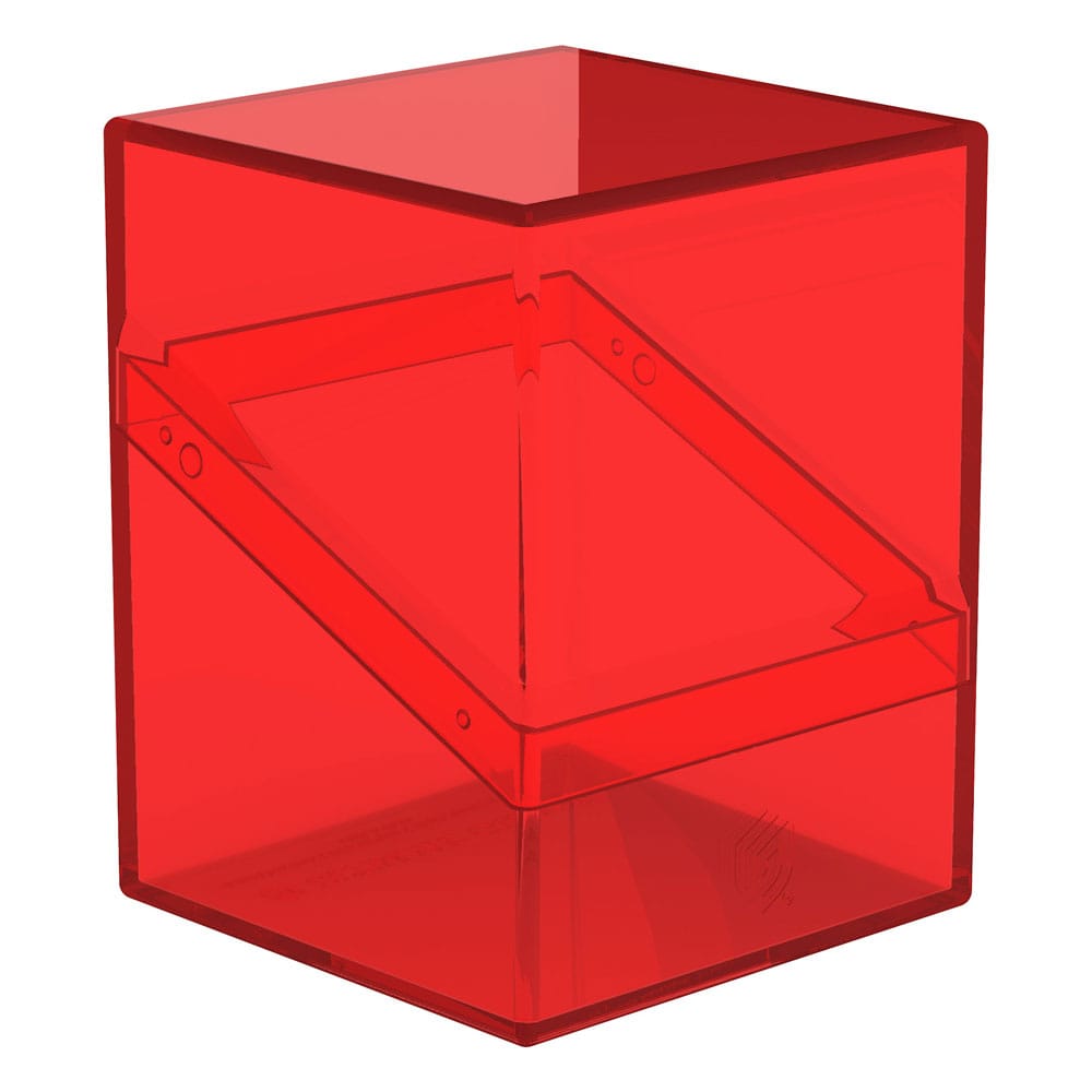 Ultimate Guard Boulder Deck Case 100+ Standard Size Clear - Ruby
