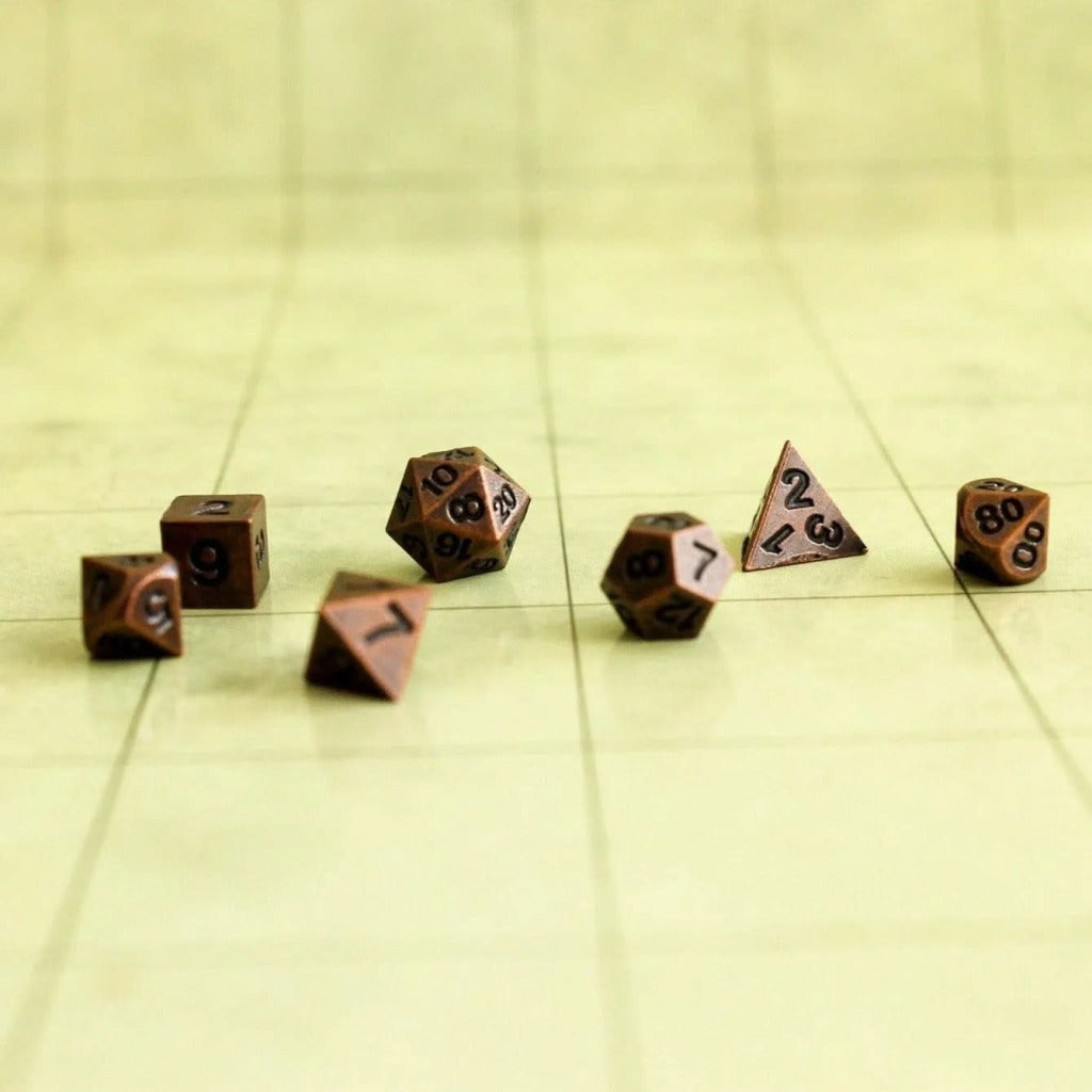 Mini Bronze Dice Set