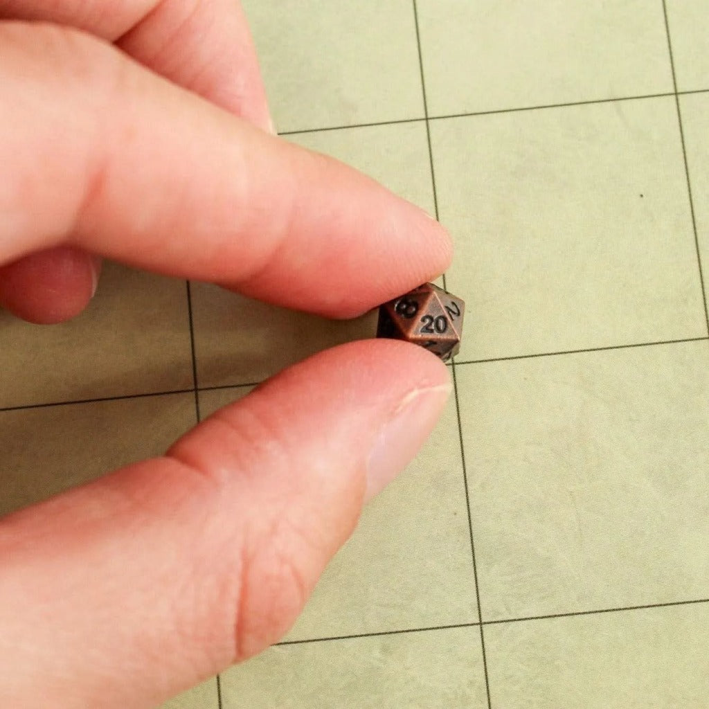Mini Bronze Dice Set