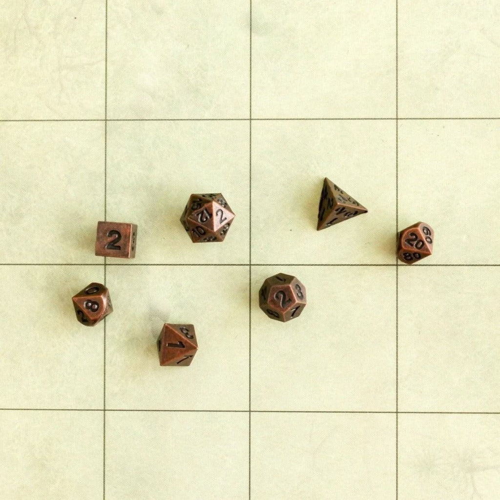 Mini Bronze Dice Set