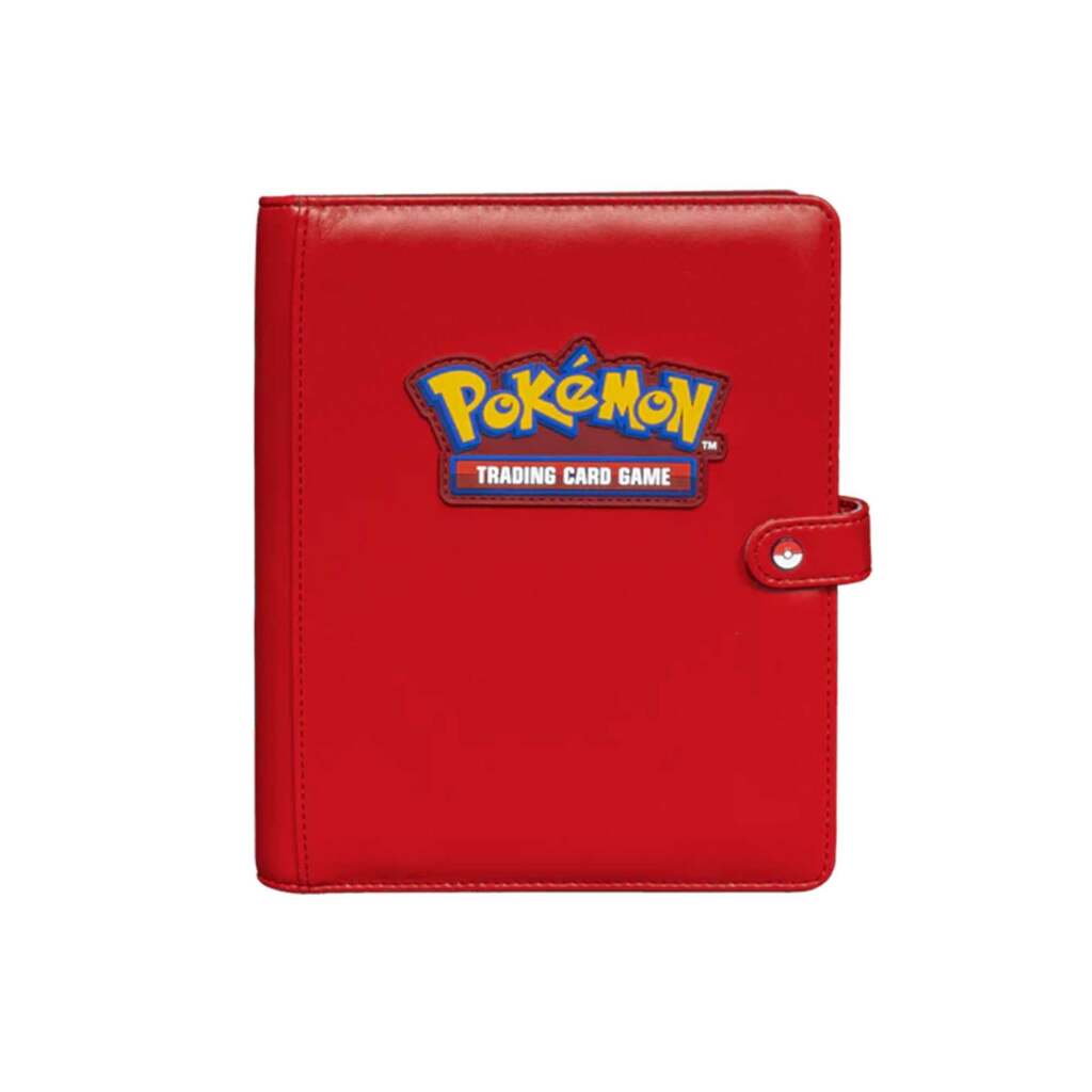 Pokemon Premium Snap Binder - Red