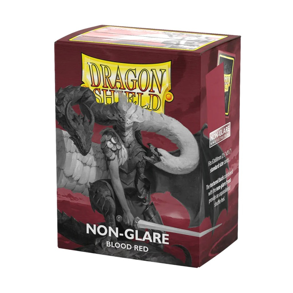 Dragon Shield Matte - NonGlare Blood Red