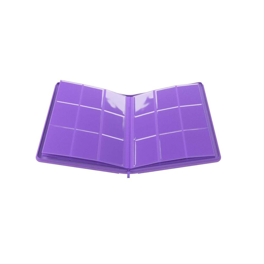 Gamegenic Zip-Up Album 18-Pocket - Purple