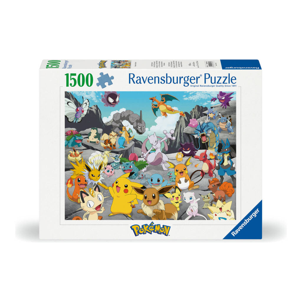 Pokemon Classics Puzzle 1500pcs