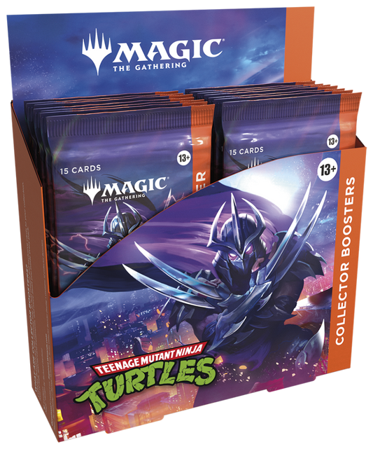 Magic The Gathering TMNT Teenage Mutant Ninja Turtles Collector Booster Box