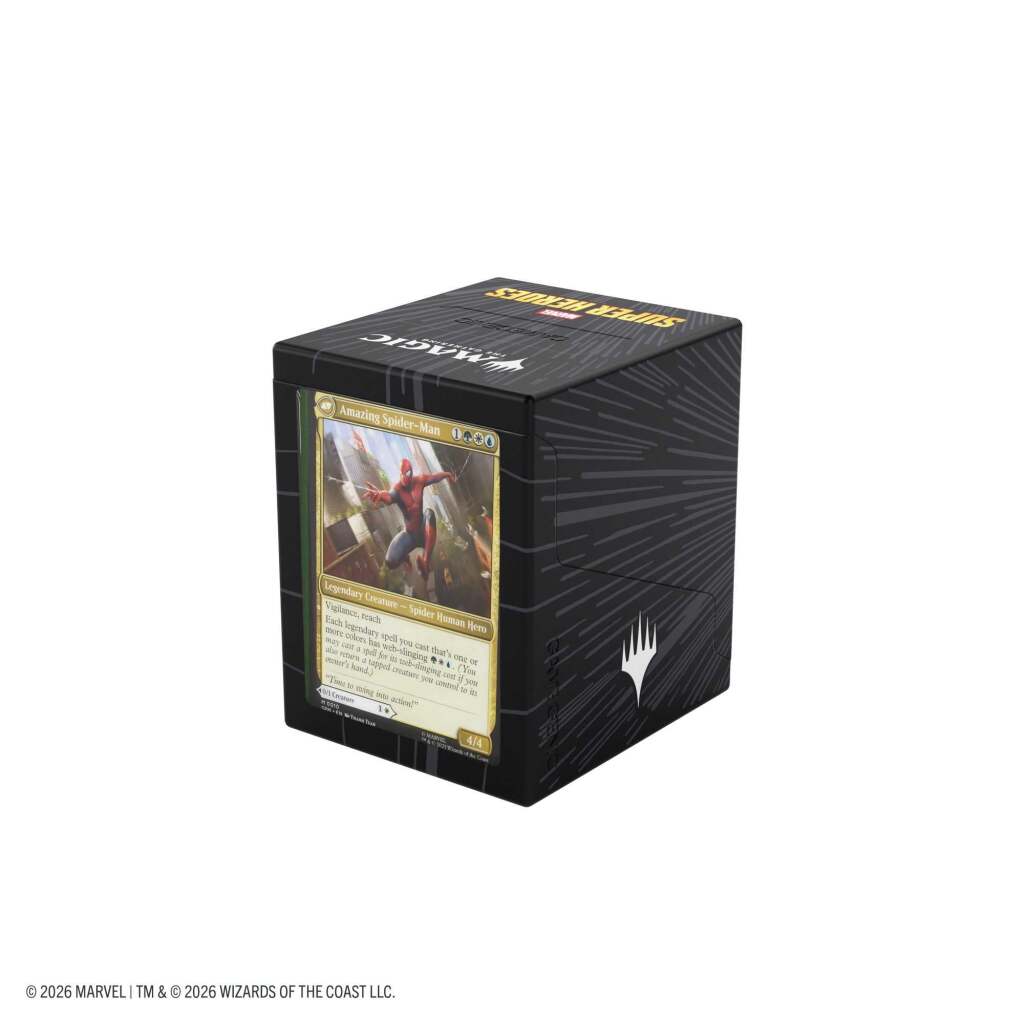 Gamegenic MTG Marvel Bastion 100+ XL - Comic Burst Black